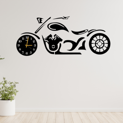 Motorbike Theme Clock - Perfect Gift for Riders 20101